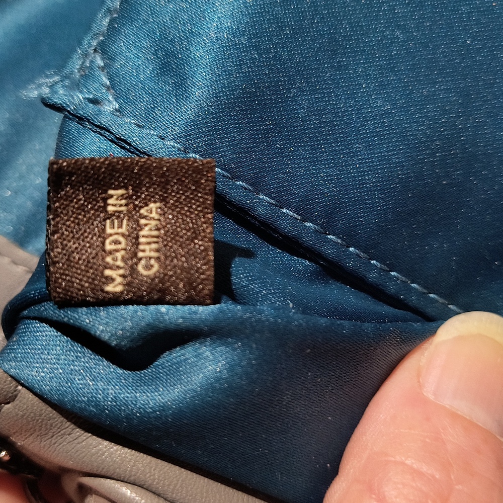 Coach Kristen Spectator leather Bag, external pocket under flap, Gunmetal, EUC - Picture 8 of 8